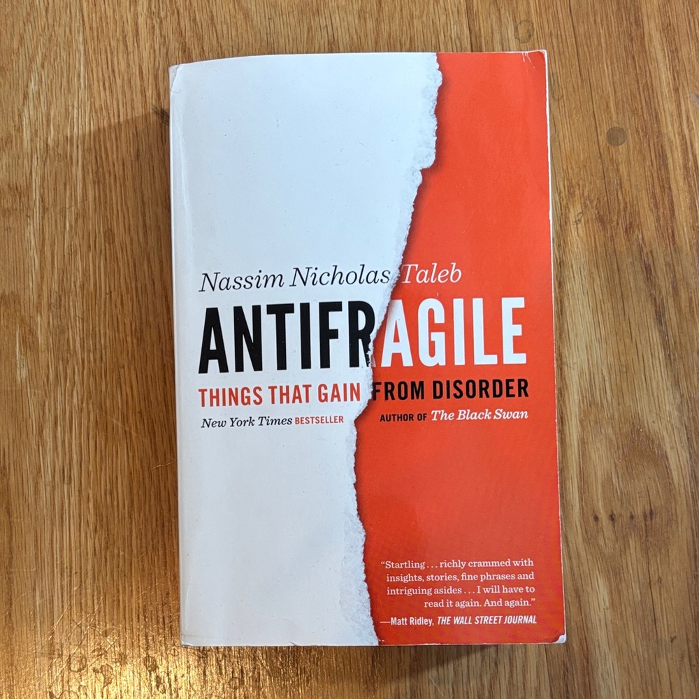 Antifragile Book by Nassim Nicholas Taleb
